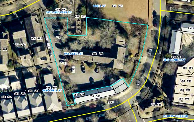 Large Commercial Office Building for sale in Cumming GA 30040 5920 Odell St Vickery Village Cumming GA